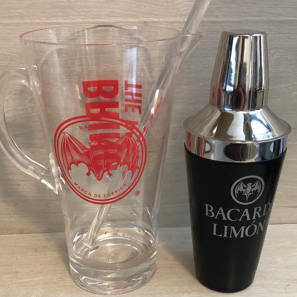 BACARDI® Rum “Bring The Party” Bundle Lot of 2 Pls Read